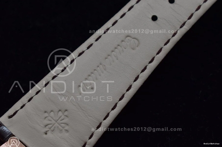 Edition Dial Brown Gray RG Croco 912 GRF on A23J Strap 5712 Nautilus SS Premium Best 0218